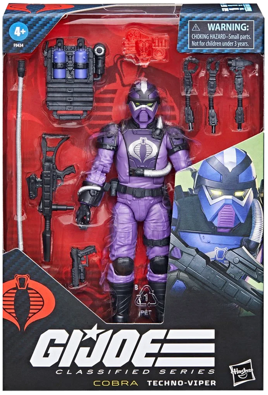 G.I. Joe Classified Series 6-Inch Cobra Techno-Viper Action Figure