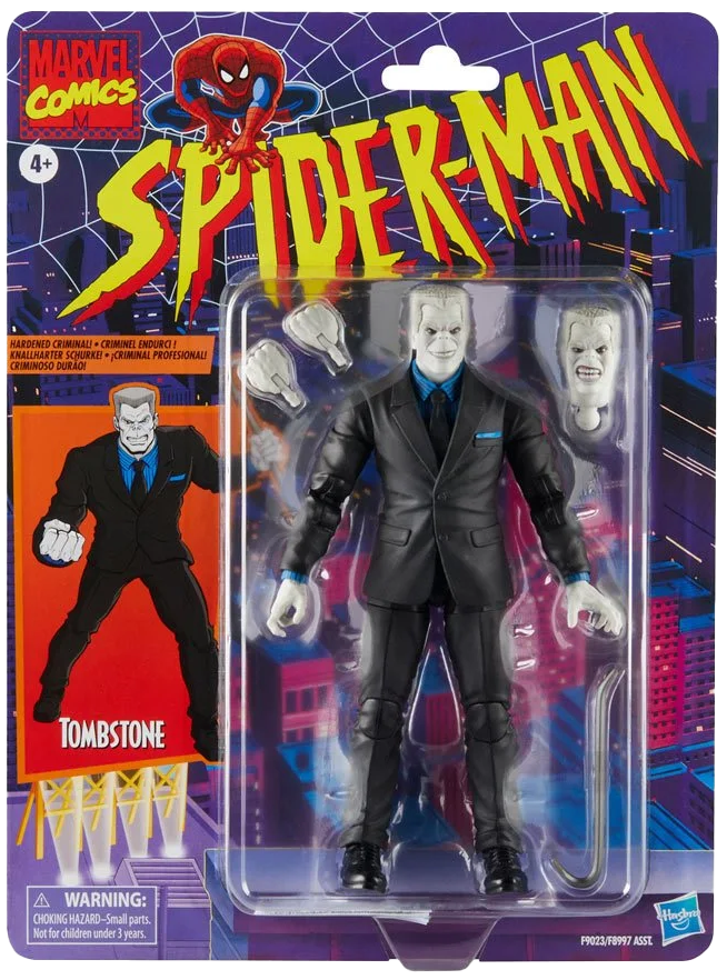 Spider-Man Marvel Legends Comic 6-inch Tombstone Action Figure