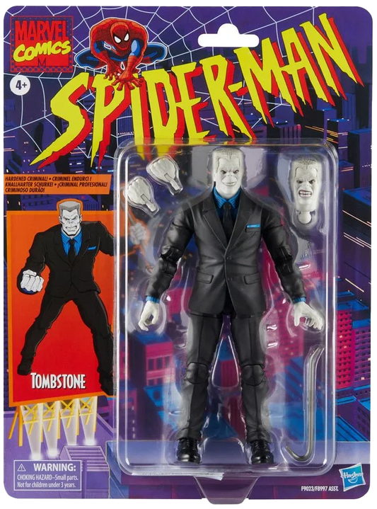 Spider-Man Marvel Legends Comic 6-inch Tombstone Action Figure