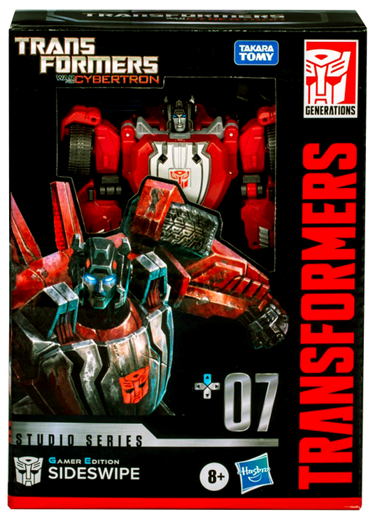Transformers - Studio Series Deluxe - War for Cybertron Gamer Edition Sideswipe