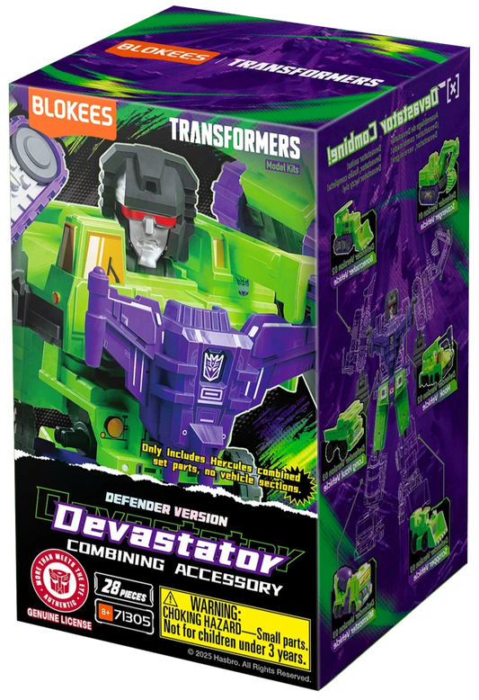 BLOKEES - Transformers Defender Version Devastator Kits Combining Accessory