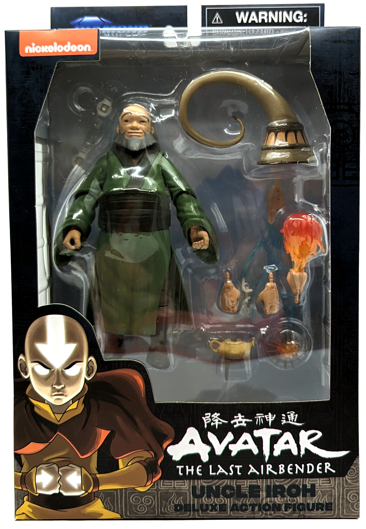 Avatar The Last Air Bender: Earth Nation Uncle Iroh Action Figure