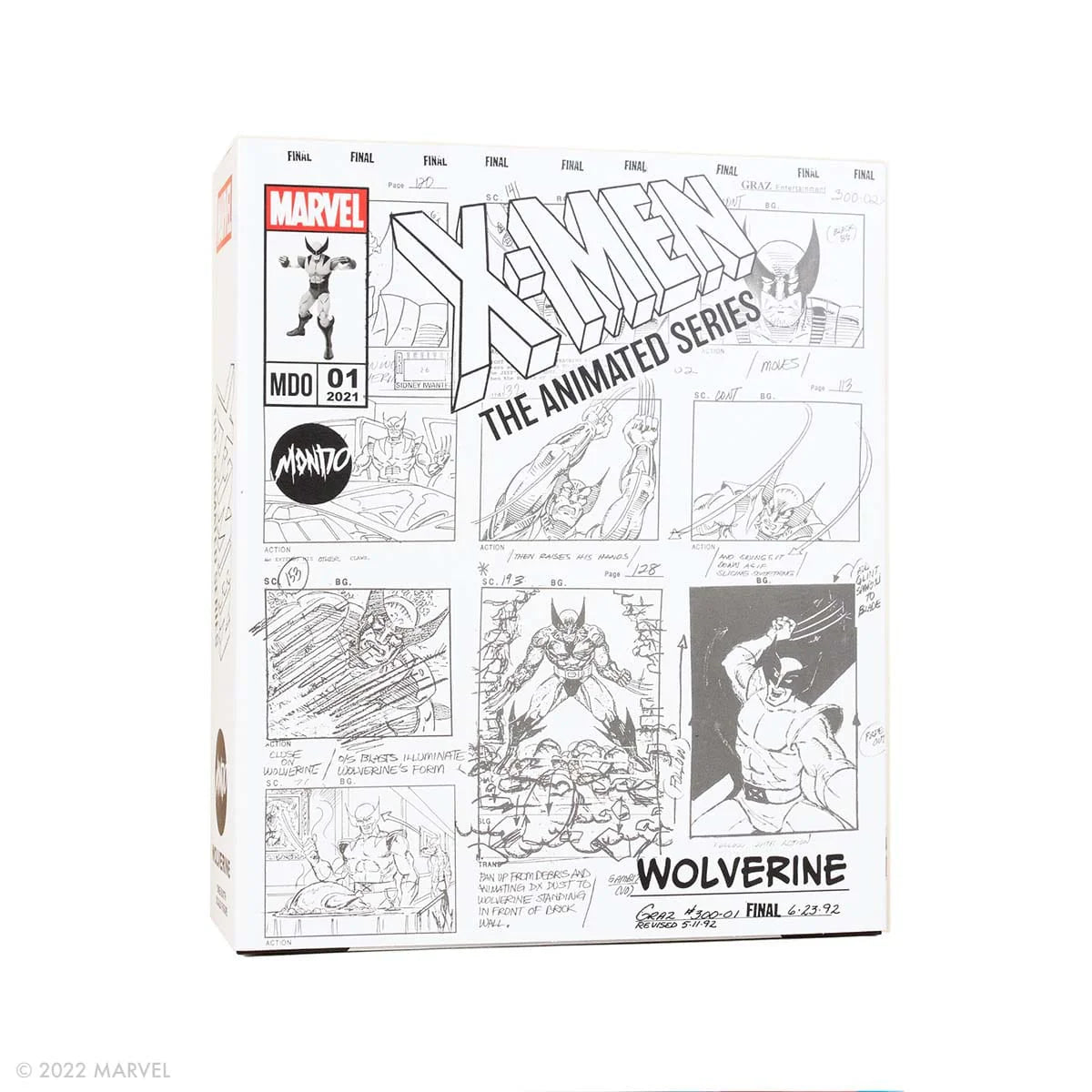 MONDO - Marvel X-Men '92 Wolverine Action Figure [Animated Version]