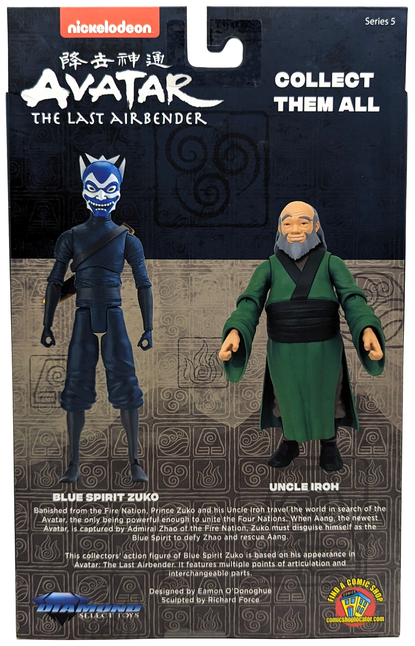 Avatar The Last Air Bender: Blue Spirit Zuko Action Figure