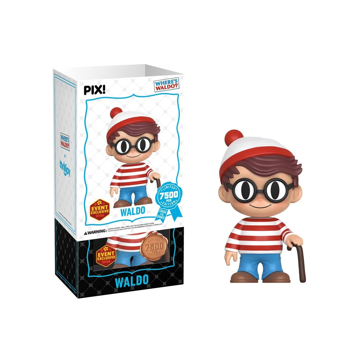ThrillJoy - PIX! - Waldo: 2026 - Spring Event - Vinyl Figure