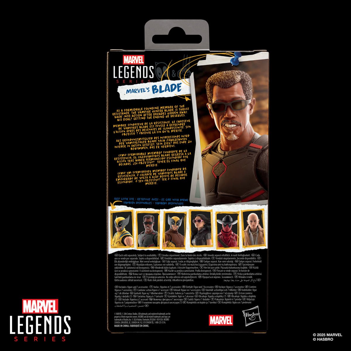 Marvel Legends - Deadpool & Wolverine - Blade - 6 inch Action Figure