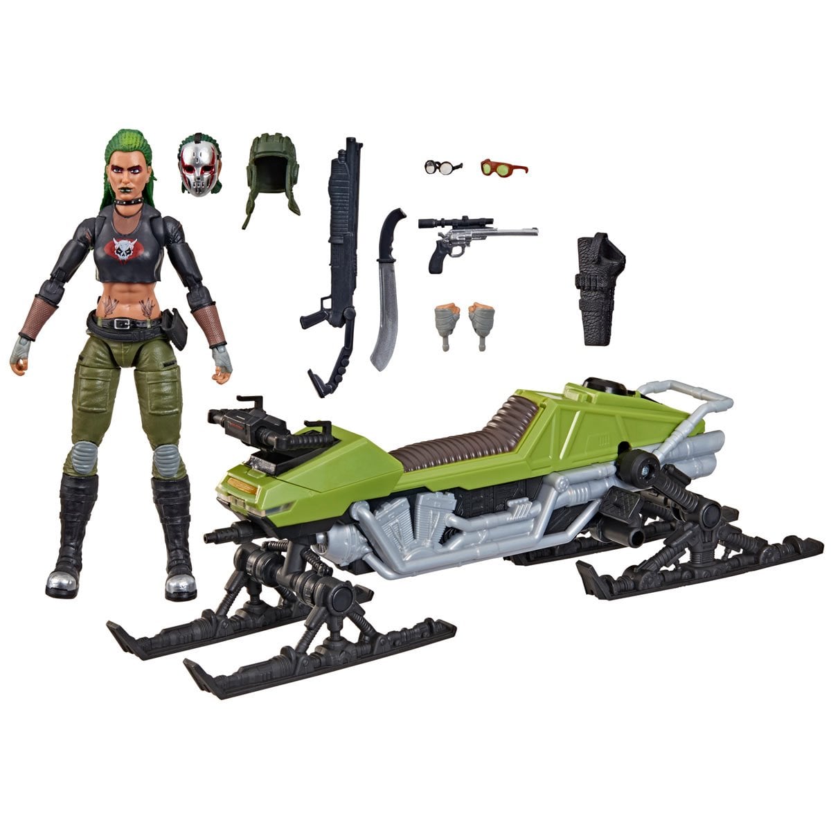 G.I. Joe - Classified Series - Zanya and Dreadnok Chameleon - #194 (Swamp Skier)