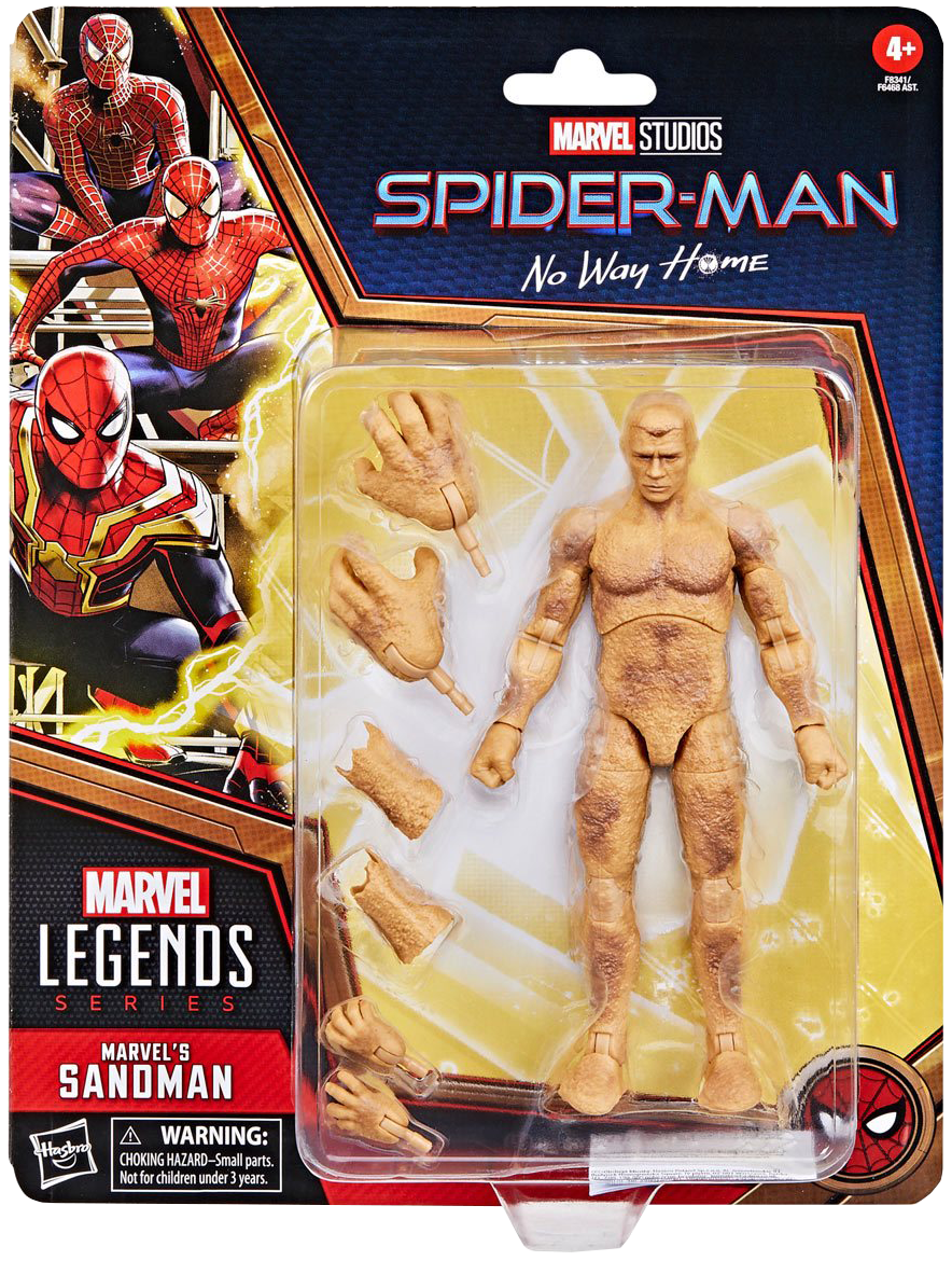 Spider-Man: No Way Home Marvel Legends Sandman 6-Inch Action Figure