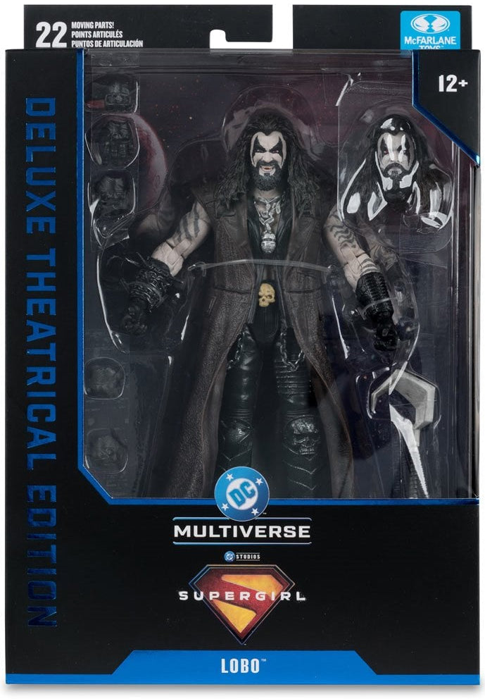DC Multiverse - Deluxe Theatrical Edition - Super Girl Movie - Lobo - 7 Inch Action Figure