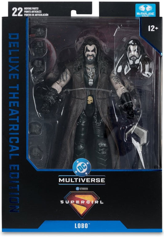 DC Multiverse - Deluxe Theatrical Edition - Super Girl Movie - Lobo - 7 Inch Action Figure