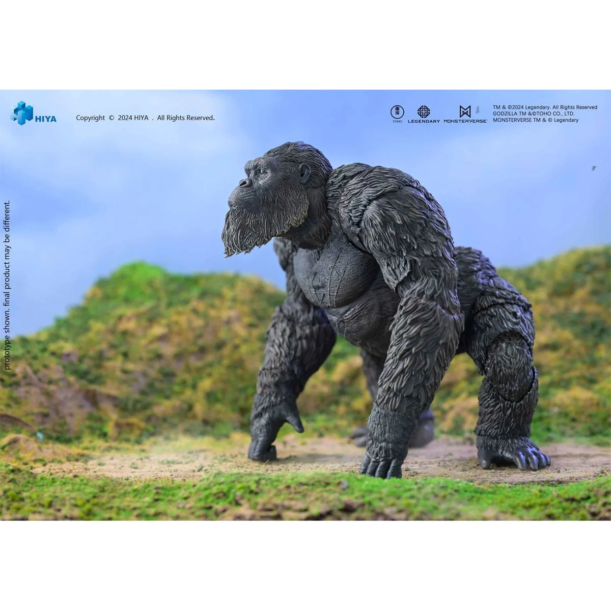Hiya - Godzilla x Kong: The New Empire - Kong - Exquisite Basic Action Figure