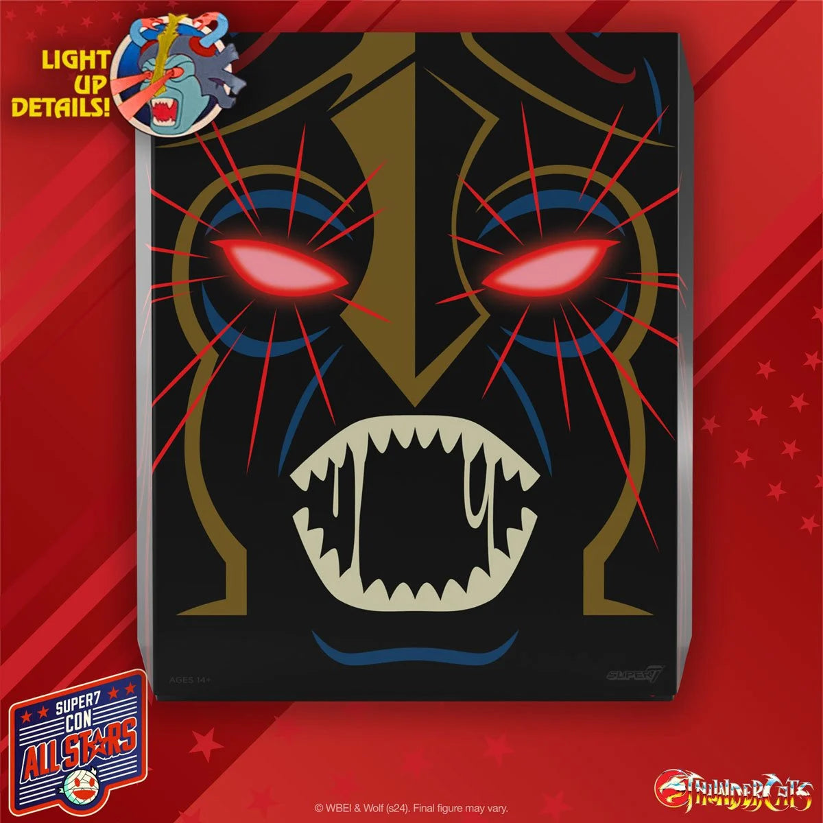 Super 7 - Thundercats- Ultimates Mumma-Ra (LED Eyes)
