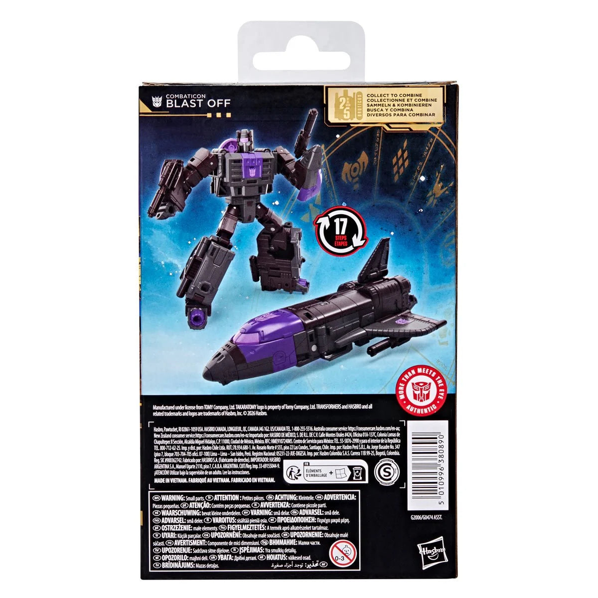 Transformers -  Age of the Primes -  Voyager Class -  Combaticon -  Blast Off