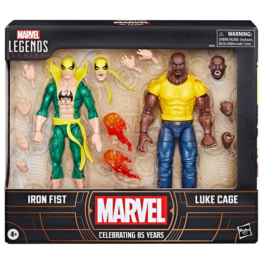 Marvel Legends Series Iron Fist and Luke Cage 85th Anniversary Comics