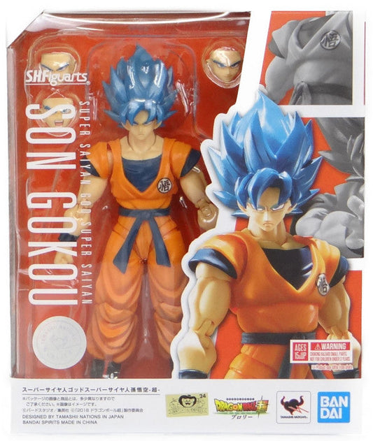 S.H. Figuarts - Dragon Ball Z - Super Saiyan God Super Saiyan - Son Goku