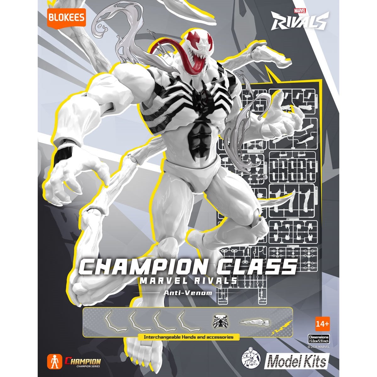 Blokees - Marvel Rivals - Anti-Venom - Champion Class Blokees