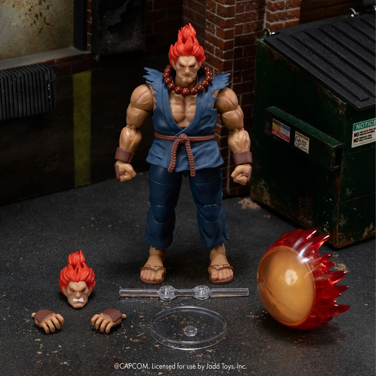 Jada Toys - Ultra Street Fighter II - Akuma - 6 Inch Deluxe Action Figure