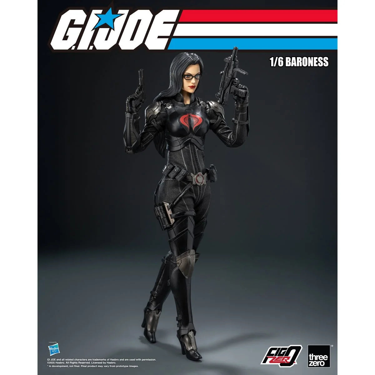 ThreeZero - FigZero - G.I. Joe - Baroness - 1:6 Scale Figure