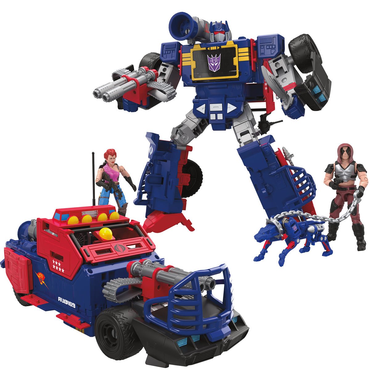 Pre-Sale - Transformers Collaborative G.I. Joe Mash-Up Soundwave Dreadnok Thunder Machine