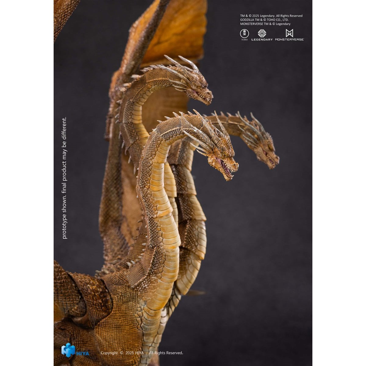 Hiya - King of the Monsters King Ghidorah 2.0 Exquisite Basic Series Action Figure