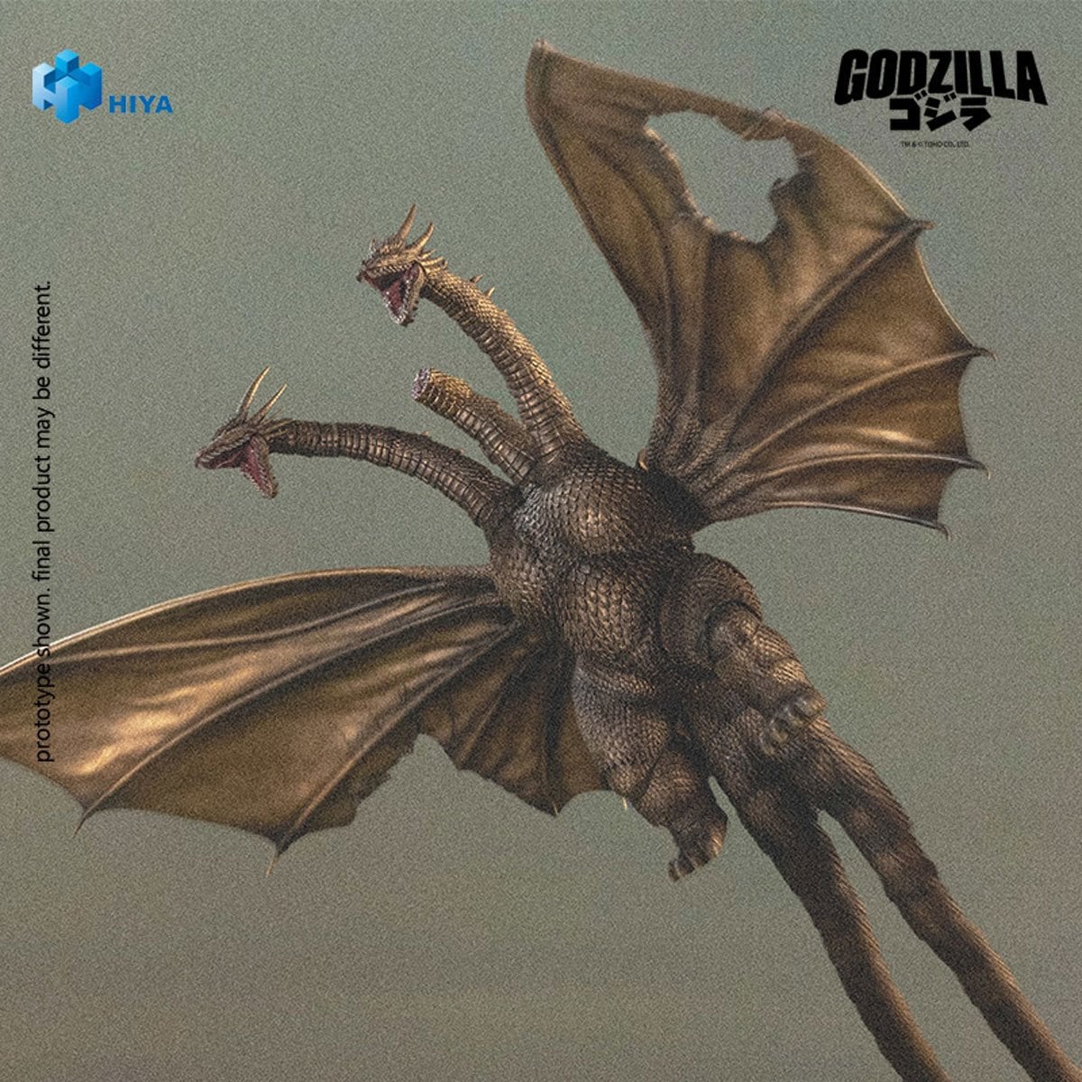 Hiya - Godzilla vs. King Ghidorah 1991 King Ghidorah Battle Damaged Exquisite Basic Figure