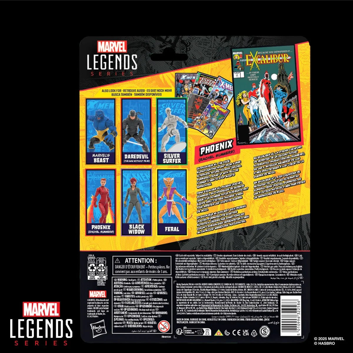 Marvel Legends - Astonishing X-Men - Phoenix (Rachel Summers) Excalibur - 6 inch Action Figure