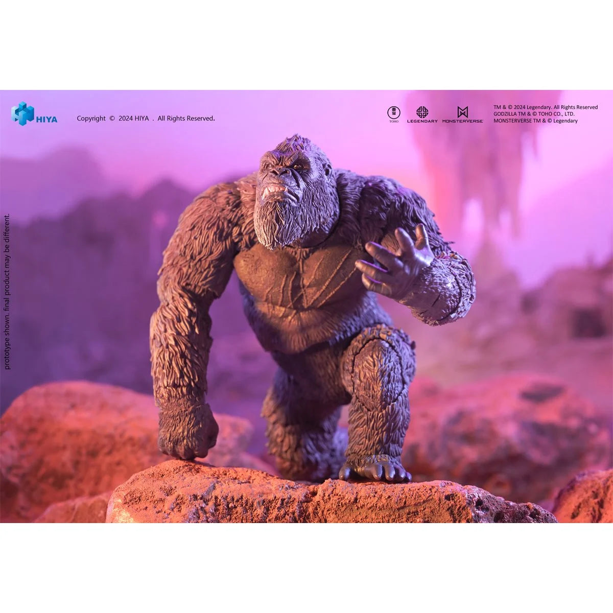Hiya - Godzilla x Kong: The New Empire - Kong - Exquisite Basic Action Figure