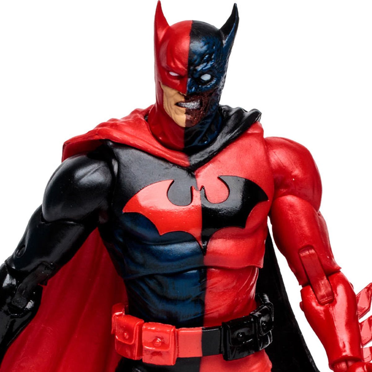 DC Multiverse Batman: Reborn Two-Face as Batman 7-Inch Scale Action Figure