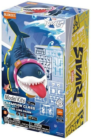 Blokees - Marvel Rivals - Jeff The Land Shark -  Champion Class