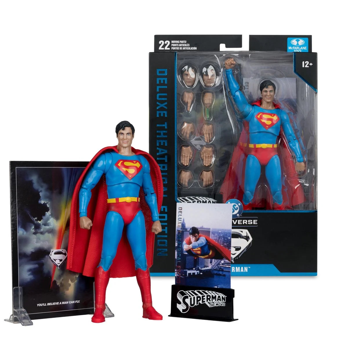 McFarlane - DC Multiverse Deluxe Theatrical - Superman: The Movie 1978 - 7 Inch Action Figure