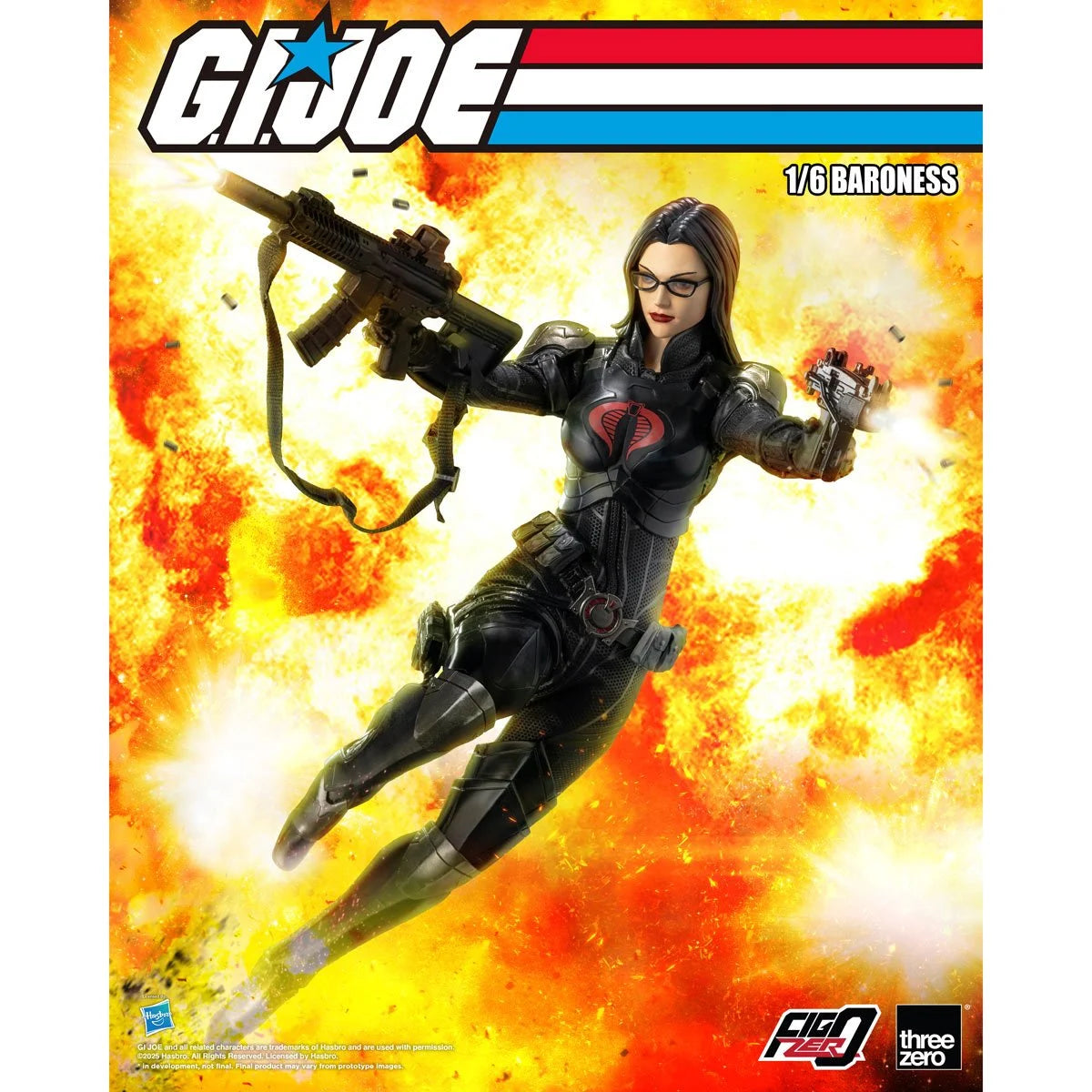 ThreeZero - FigZero - G.I. Joe - Baroness - 1:6 Scale Figure