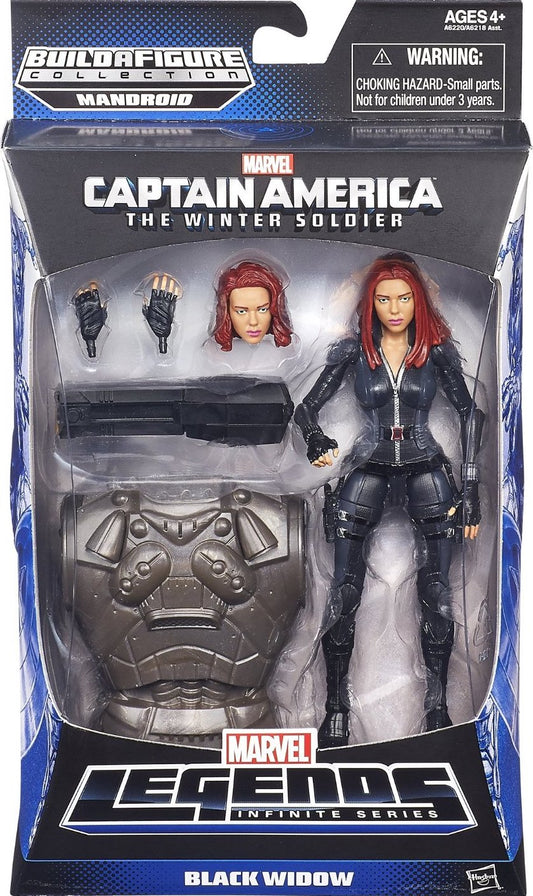 Marvel Legends - Black Widow - Mandroid Build A Figure