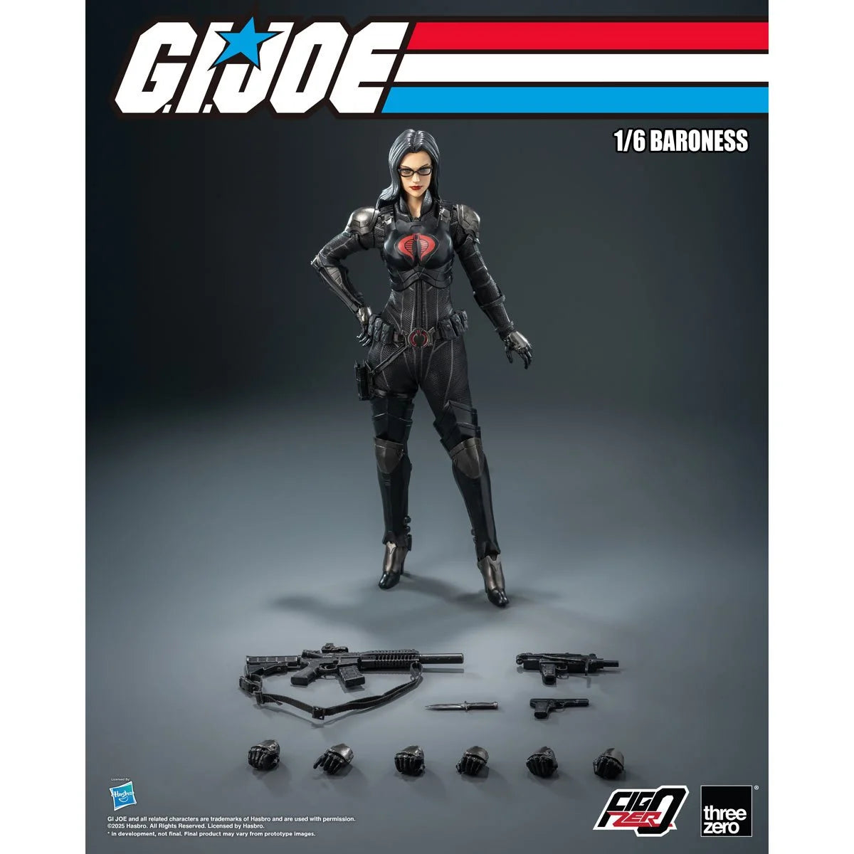 ThreeZero - FigZero - G.I. Joe - Baroness - 1:6 Scale Figure