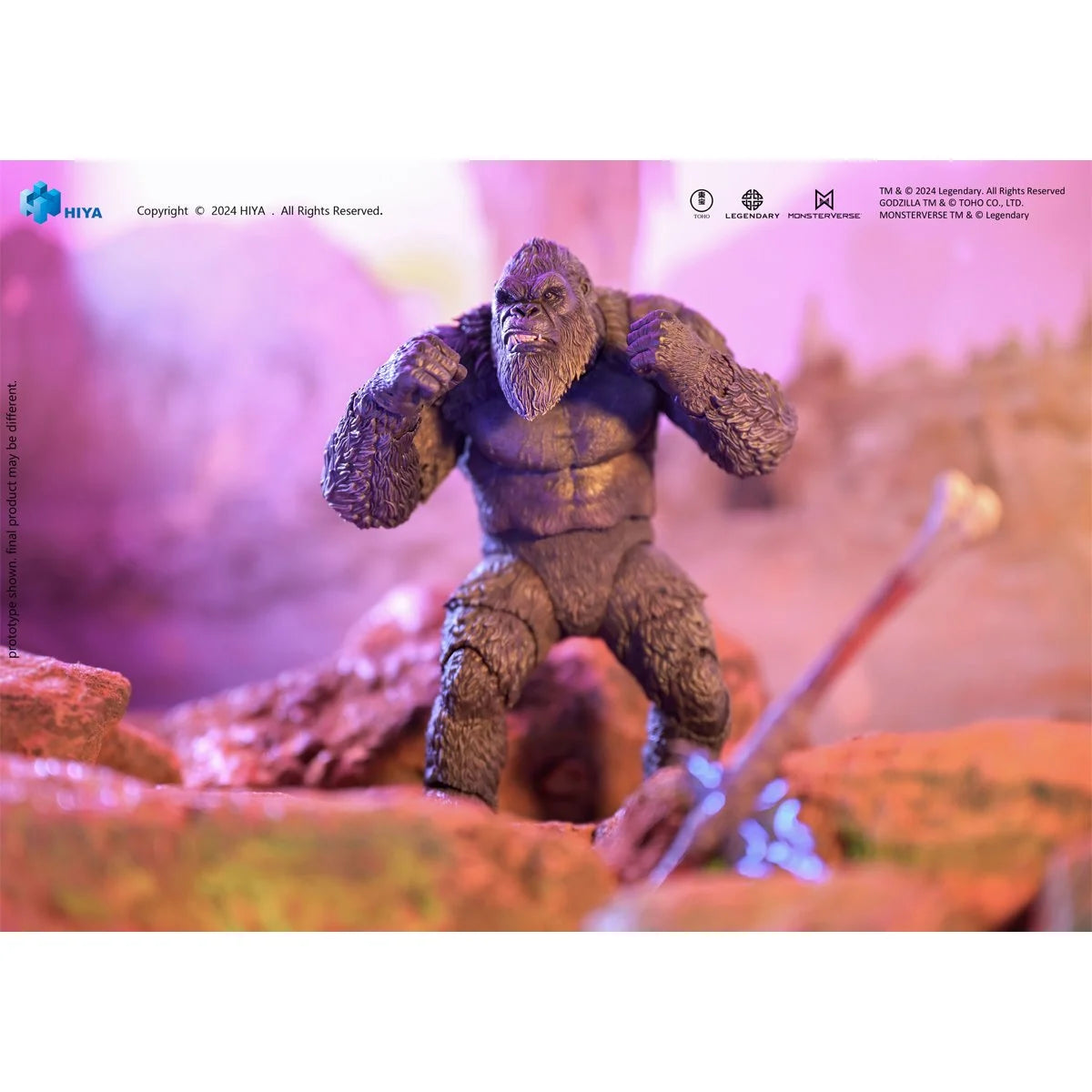 Hiya - Godzilla x Kong: The New Empire - Kong - Exquisite Basic Action Figure
