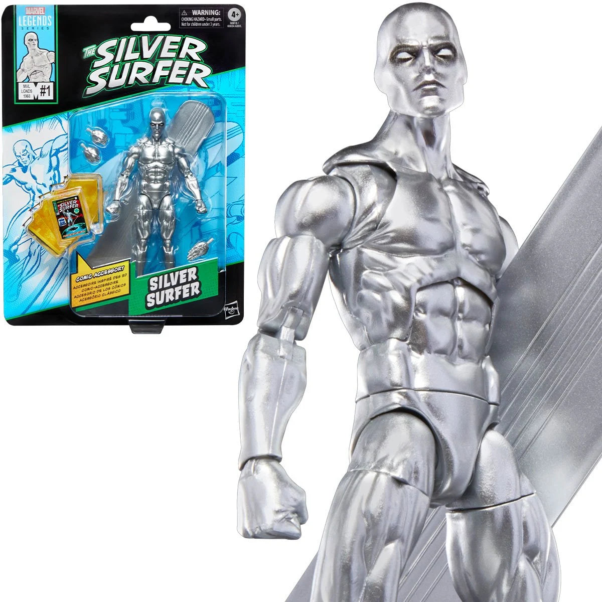 Marvel Legends - Astonishing X-Men -Silver Surfer - 6 inch Action Figure
