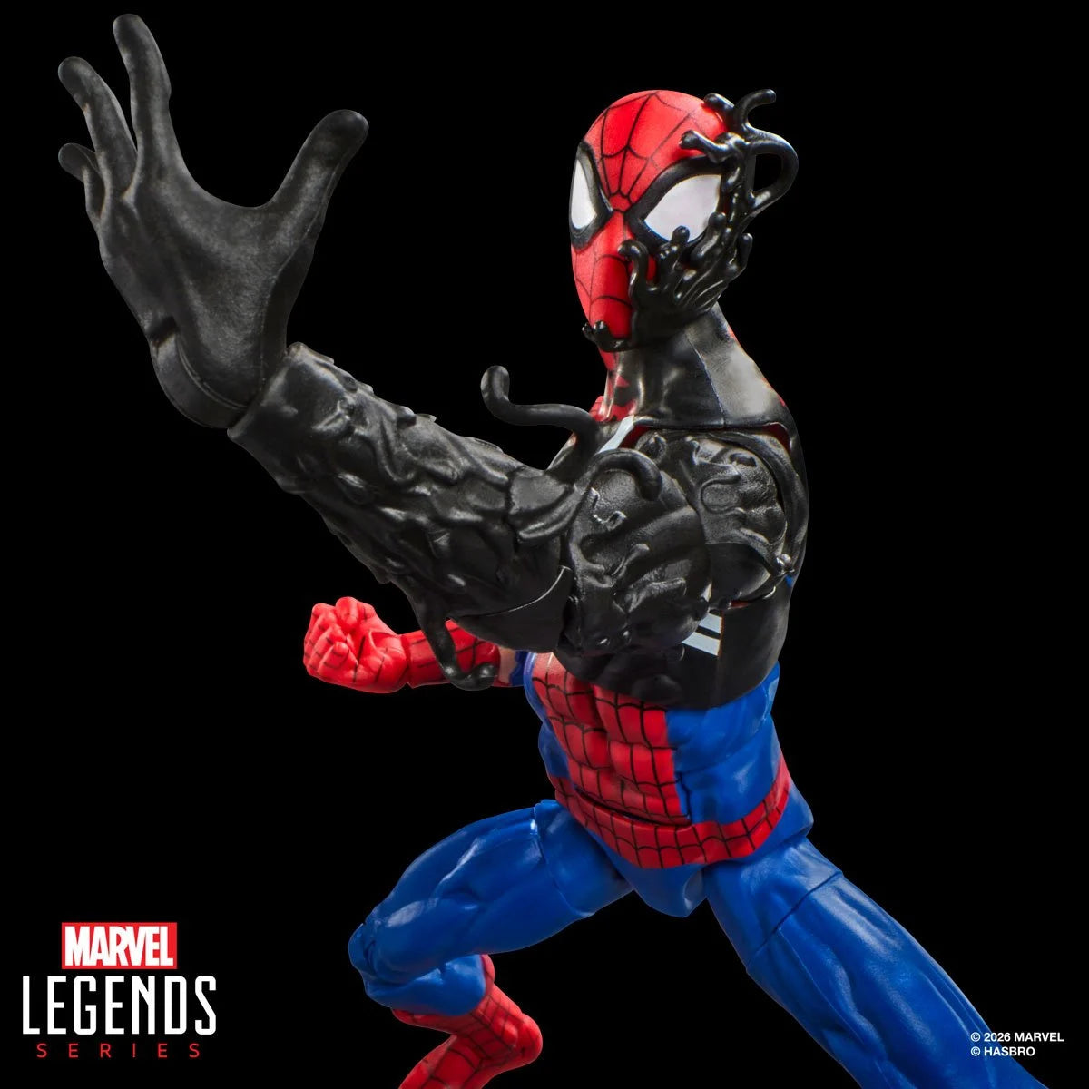 Pre-Order: Marvel Legends - Secret Wars - Spider-Man (Alien Costume) - 6 Inch Action Figure