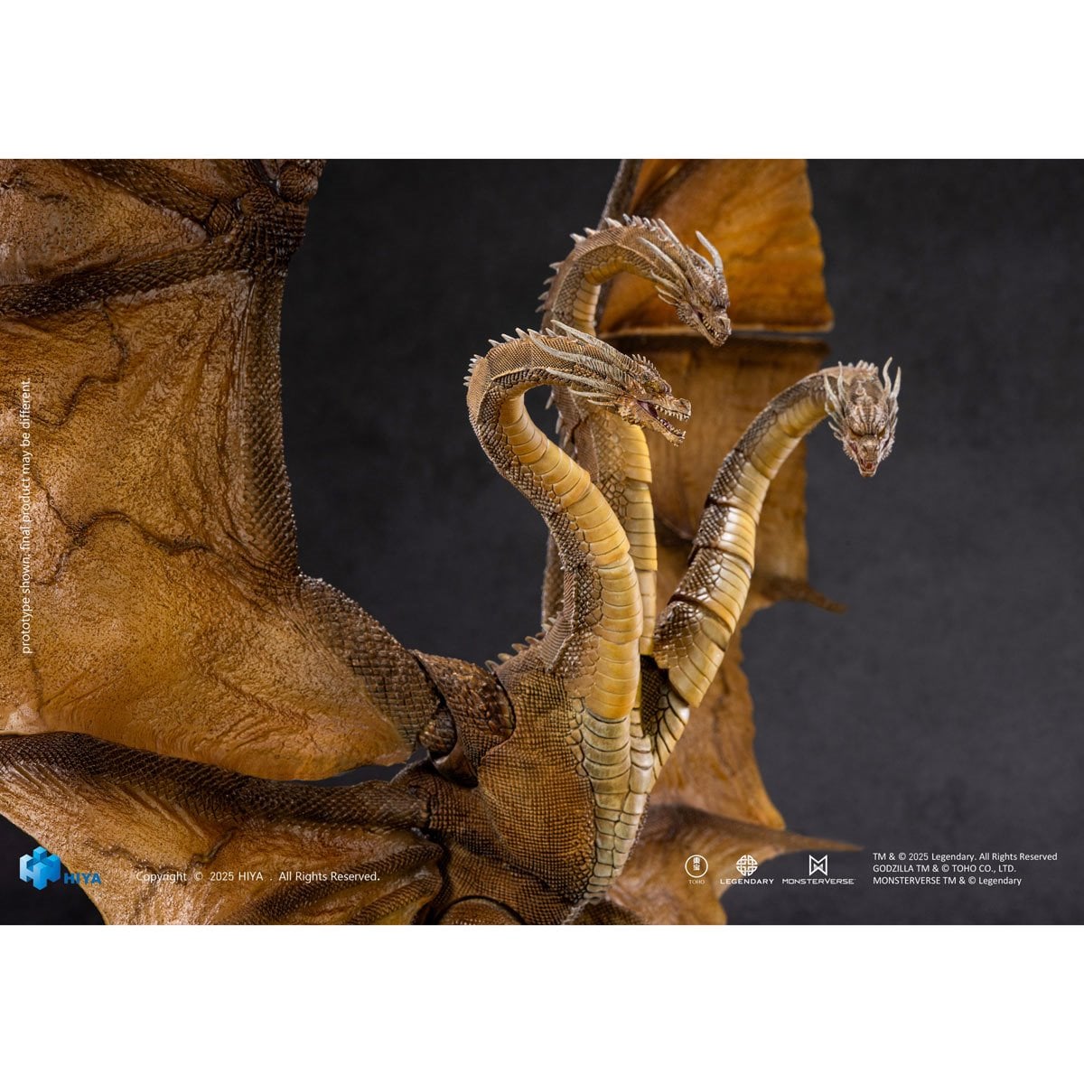 Hiya - King of the Monsters King Ghidorah 2.0 Exquisite Basic Series Action Figure