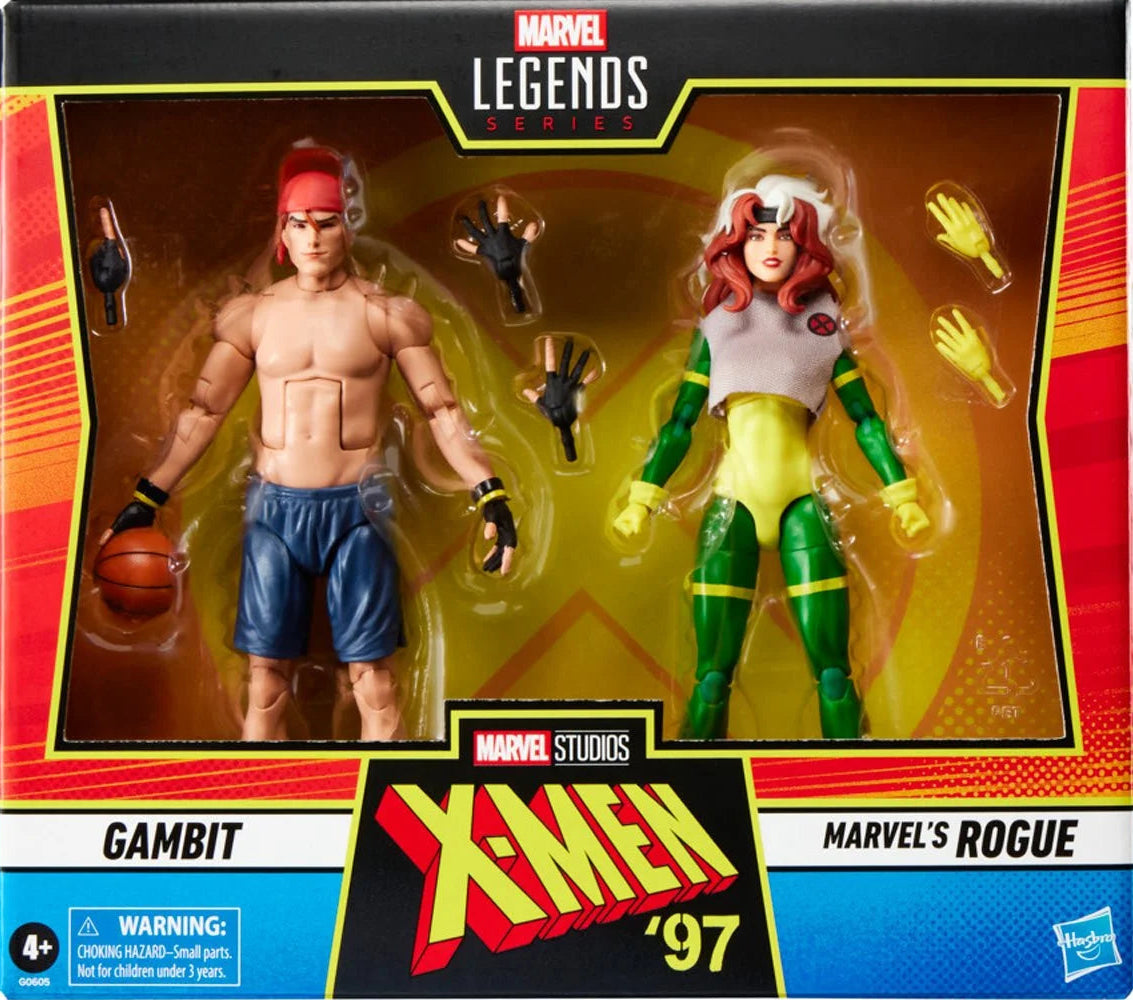 Marvel Legends - X-Men 97 - Gambit and Rogue - 6 Inch Action Figure
