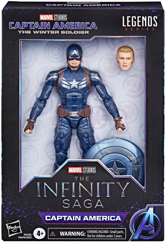 Captain America: The Winter Soldier Marvel Legends Captain America 6-Inch Action Figure