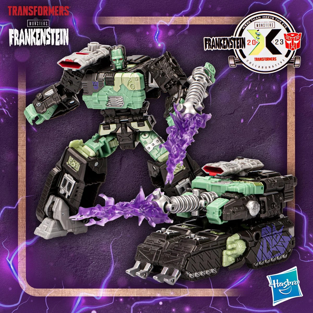 Transformers x Universal Monsters Frankenstein Frankentron - Exclusive