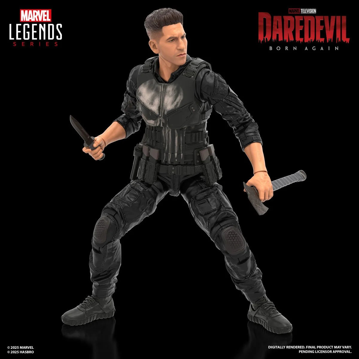 Marvel Legends - Daredevil: Born Again - Punisher 6-Inch Action Figure
