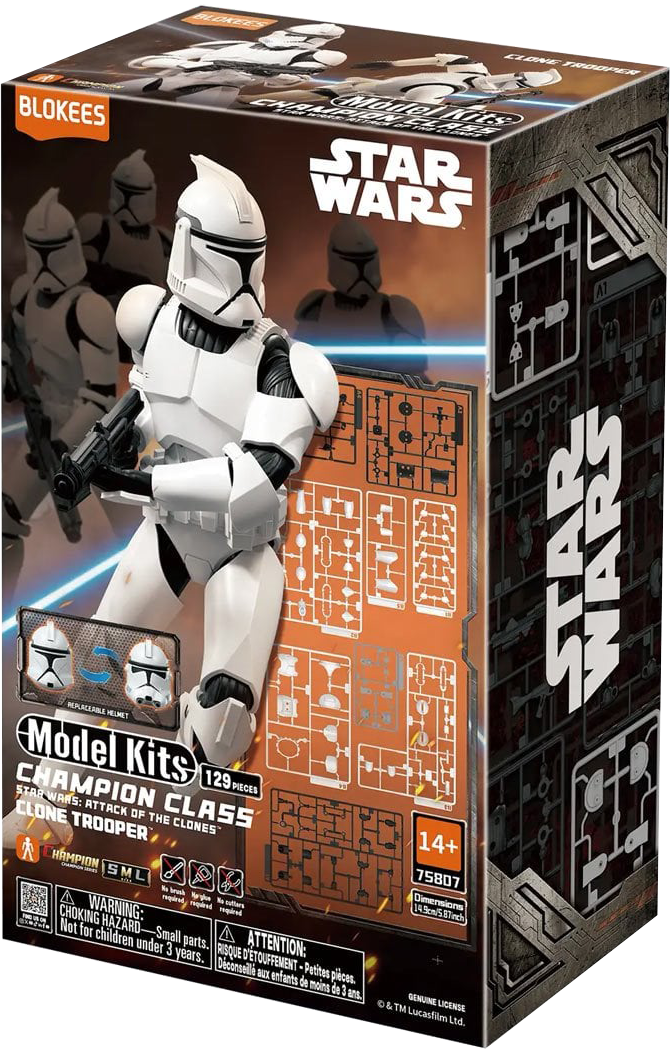 Blokees - Star Wars: Attack of the Clones - Clone Trooper - Champion Class 07