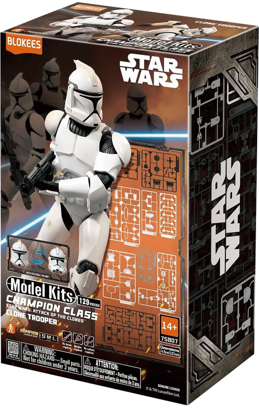 Blokees - Star Wars: Attack of the Clones - Clone Trooper - Champion Class 07