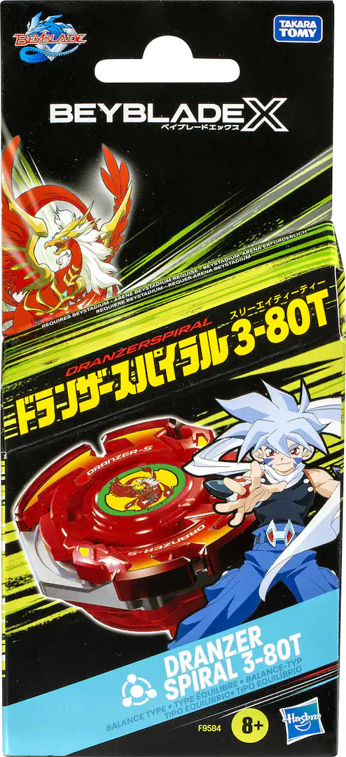 Beybalde X - Dranzer Spiral 3-80T - Anniversary X-Over Set