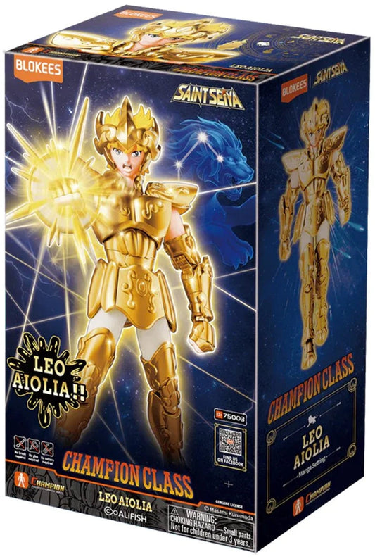 BLOKEES - Saint Seiya Champion Class Leo Aiolia Blokees Model Kit
