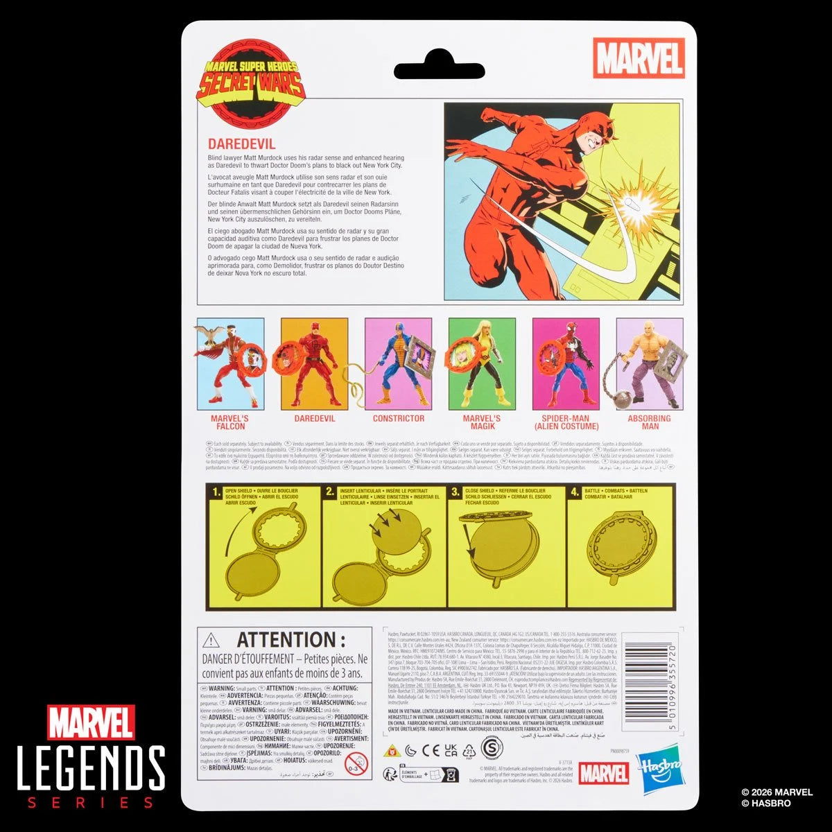 Pre-Order: Marvel Legends - Secret Wars - Daredevil - 6 Inch Action Figure