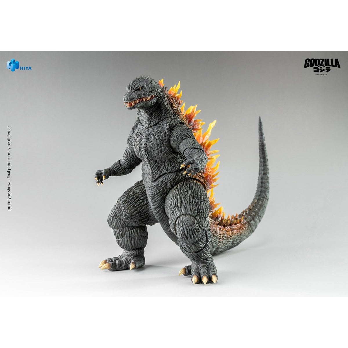 Hiya - Godzilla 2000: Millennium 1999 - Godzilla Heat Ray - Exquisite Basic Action Figure