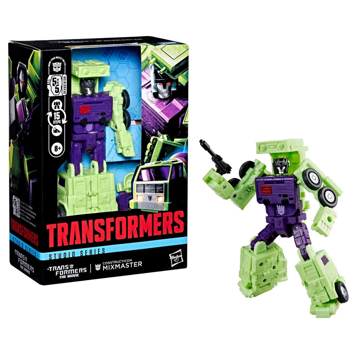 Transformers -  Studio Series 86 -  The Transformers: The Movie Constructicon - Mixmaster