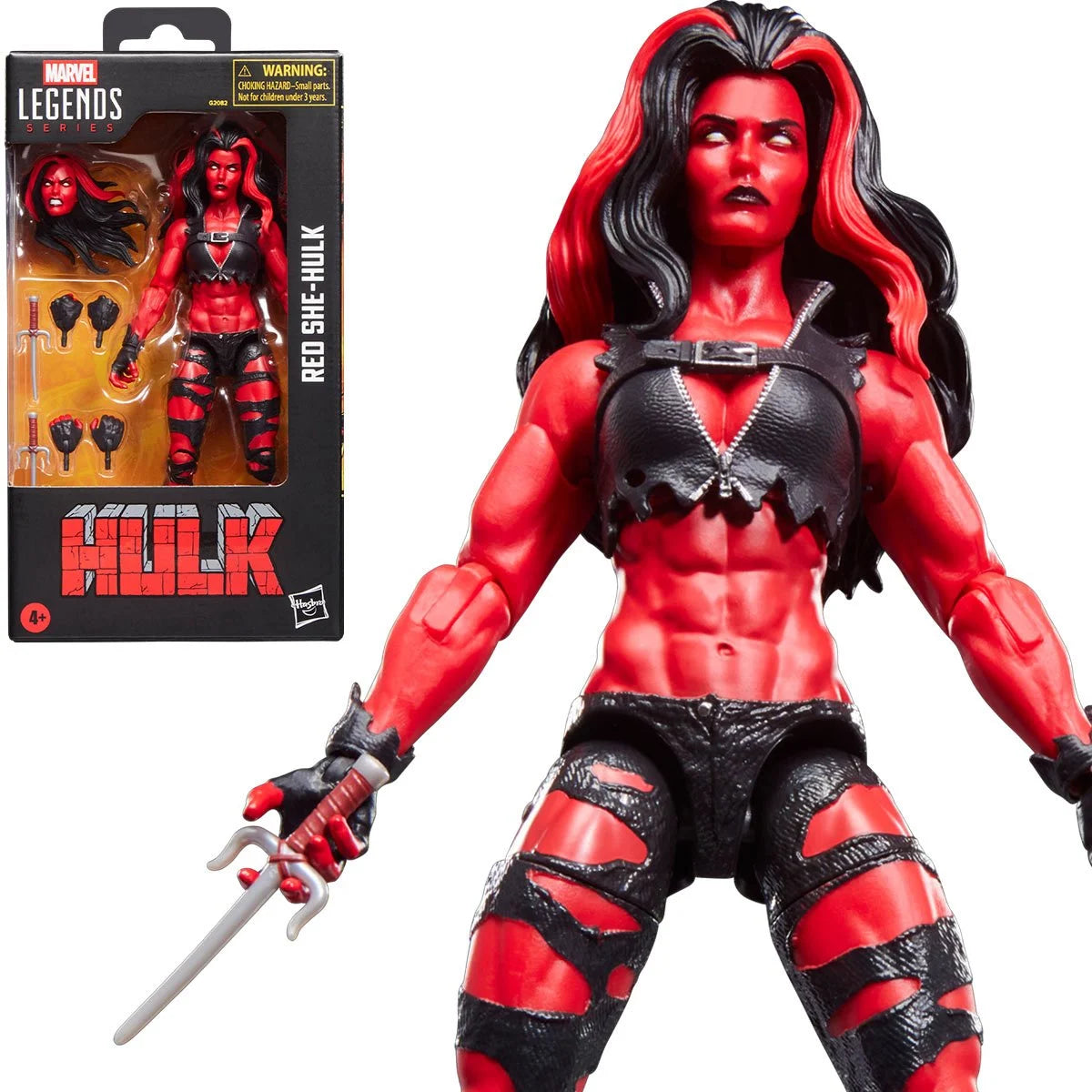 Marvel Legends - Red She-Hulk - 6 Inch Action Figure