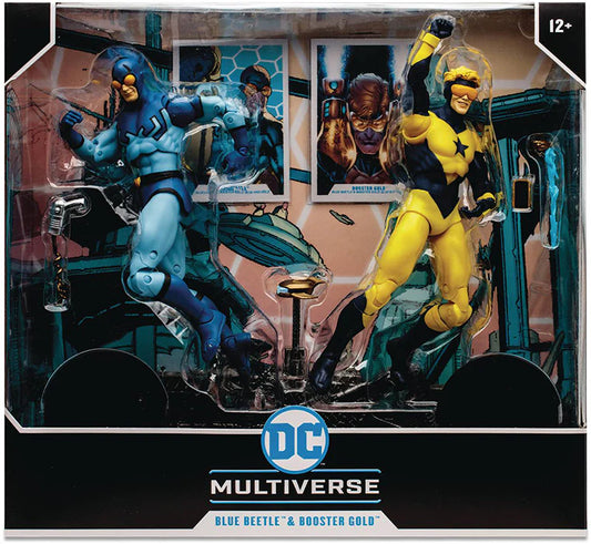 DC Multiverse -  Blue Beetle & Booster Gold2-Pack